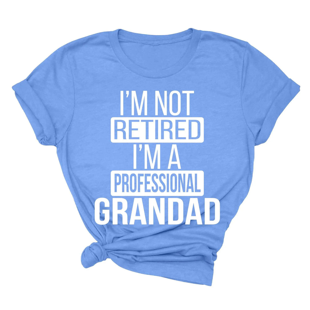 I'm Not Retired, I'm a Professional Grandad - Funny Gift Tee