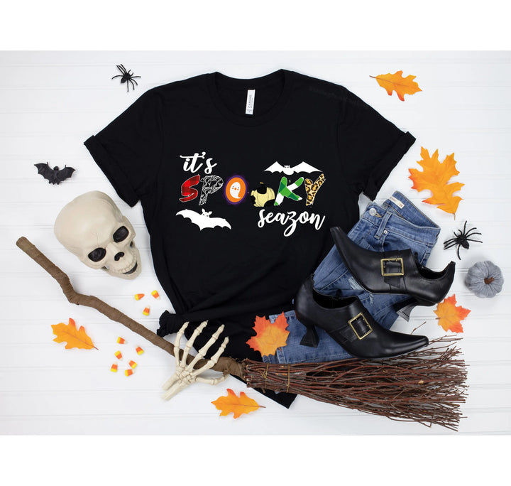It's Spooky Season Shirt | Cute Ghost & Spooky Vibes Tee Shirtprintingcenter