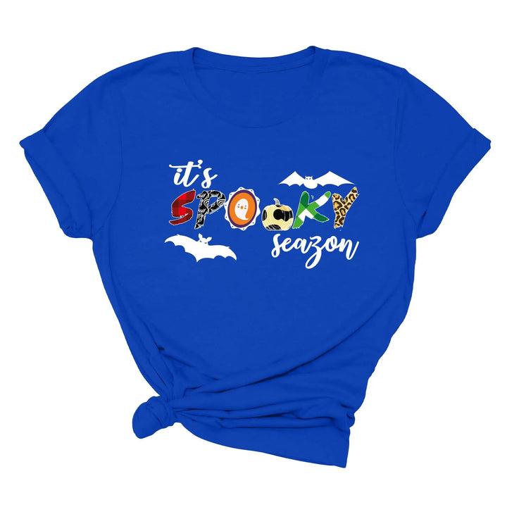 It's Spooky Season Shirt | Cute Ghost & Spooky Vibes Tee Shirtprintingcenter
