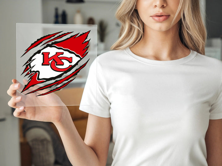 Kansas City DTF Transfer, Chiefs Football Ready DTF Transfer