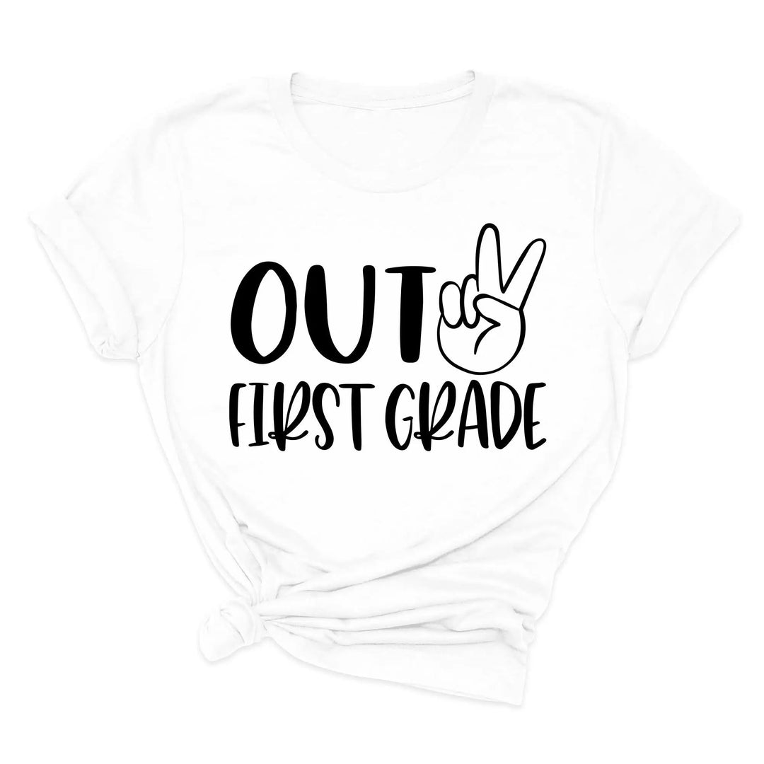 Last Day of School Shirt - Out of Preschool, Kindergarten & Grade Shirtprintingcenter