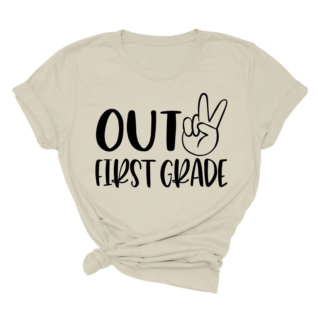 Last Day of School Shirt - Out of Preschool, Kindergarten & Grade Shirtprintingcenter