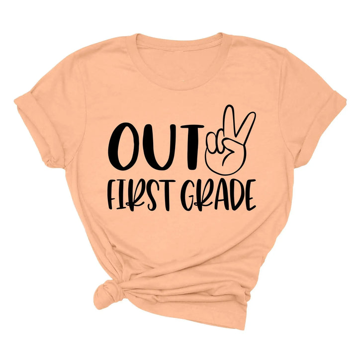 Last Day of School Shirt - Out of Preschool, Kindergarten & Grade Shirtprintingcenter