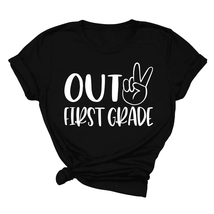 Last Day of School Shirt - Out of Preschool, Kindergarten & Grade Shirtprintingcenter