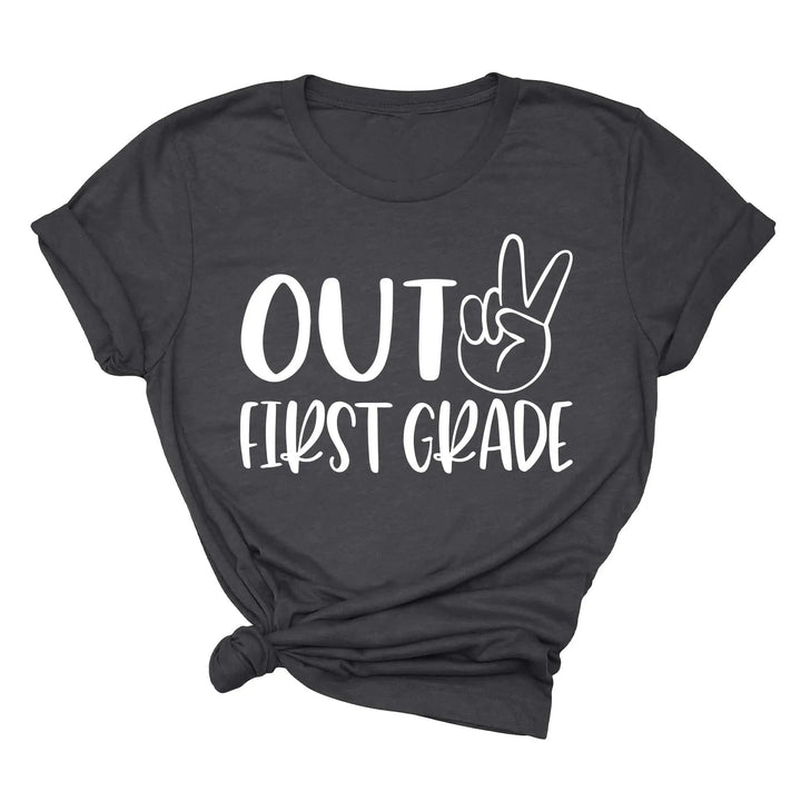 Last Day of School Shirt - Out of Preschool, Kindergarten & Grade Shirtprintingcenter