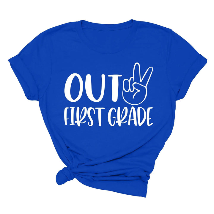 Last Day of School Shirt - Out of Preschool, Kindergarten & Grade Shirtprintingcenter