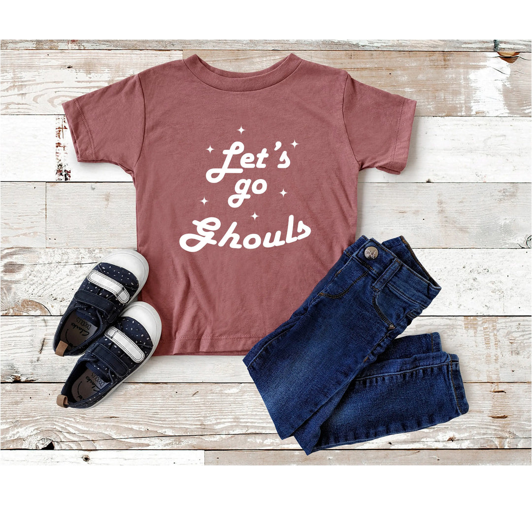 Let’s Go Ghouls Halloween Toddler Shirt | Funny Toddler Fall Tee Shirtprintingcenter