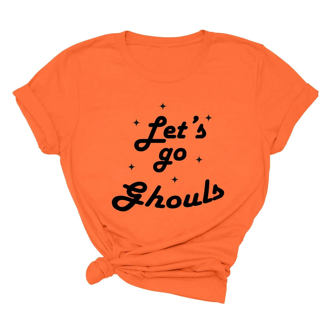 Let’s Go Ghouls Halloween Toddler Shirt | Funny Toddler Fall Tee Shirtprintingcenter