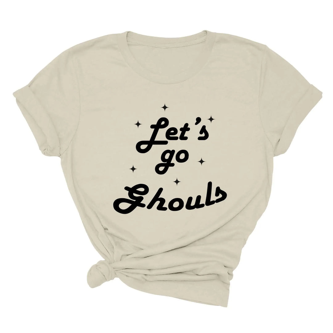 Let’s Go Ghouls Halloween Toddler Shirt | Funny Toddler Fall Tee Shirtprintingcenter