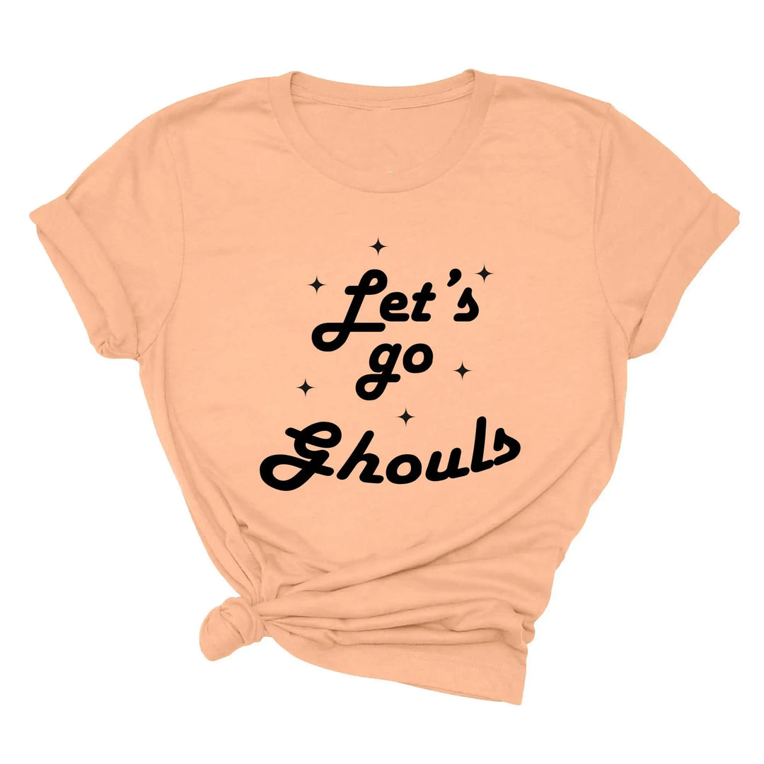 Let’s Go Ghouls Halloween Toddler Shirt | Funny Toddler Fall Tee Shirtprintingcenter