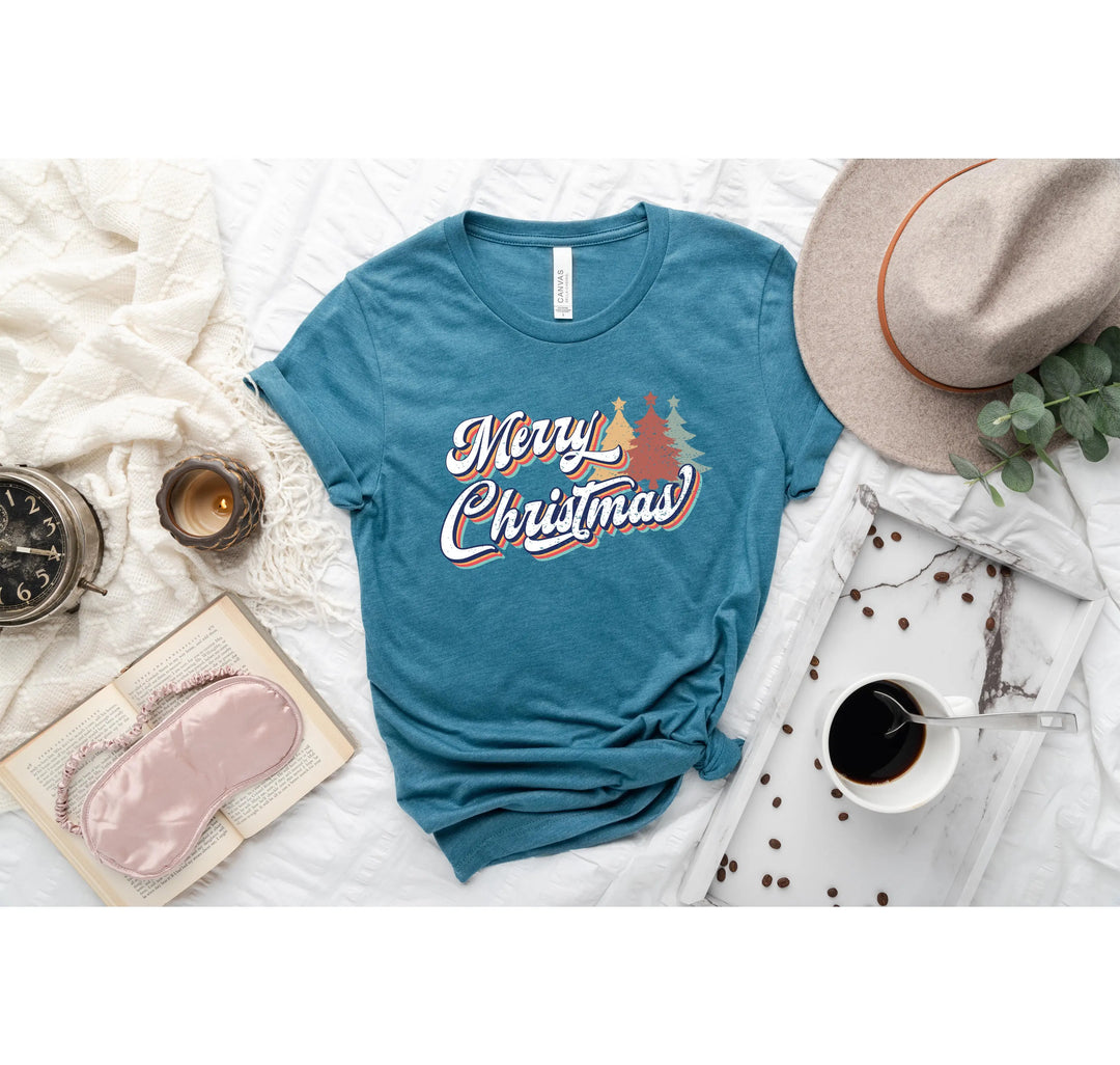 Merry Shirts | Vintage Retro Christmas Family Tee Shirtprintingcenter