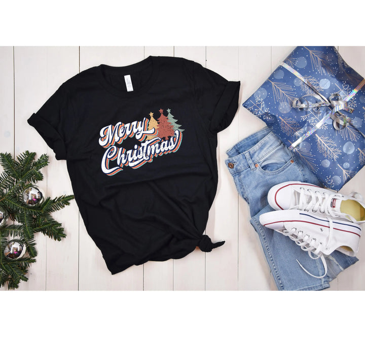 Merry Shirts | Vintage Retro Christmas Family Tee Shirtprintingcenter