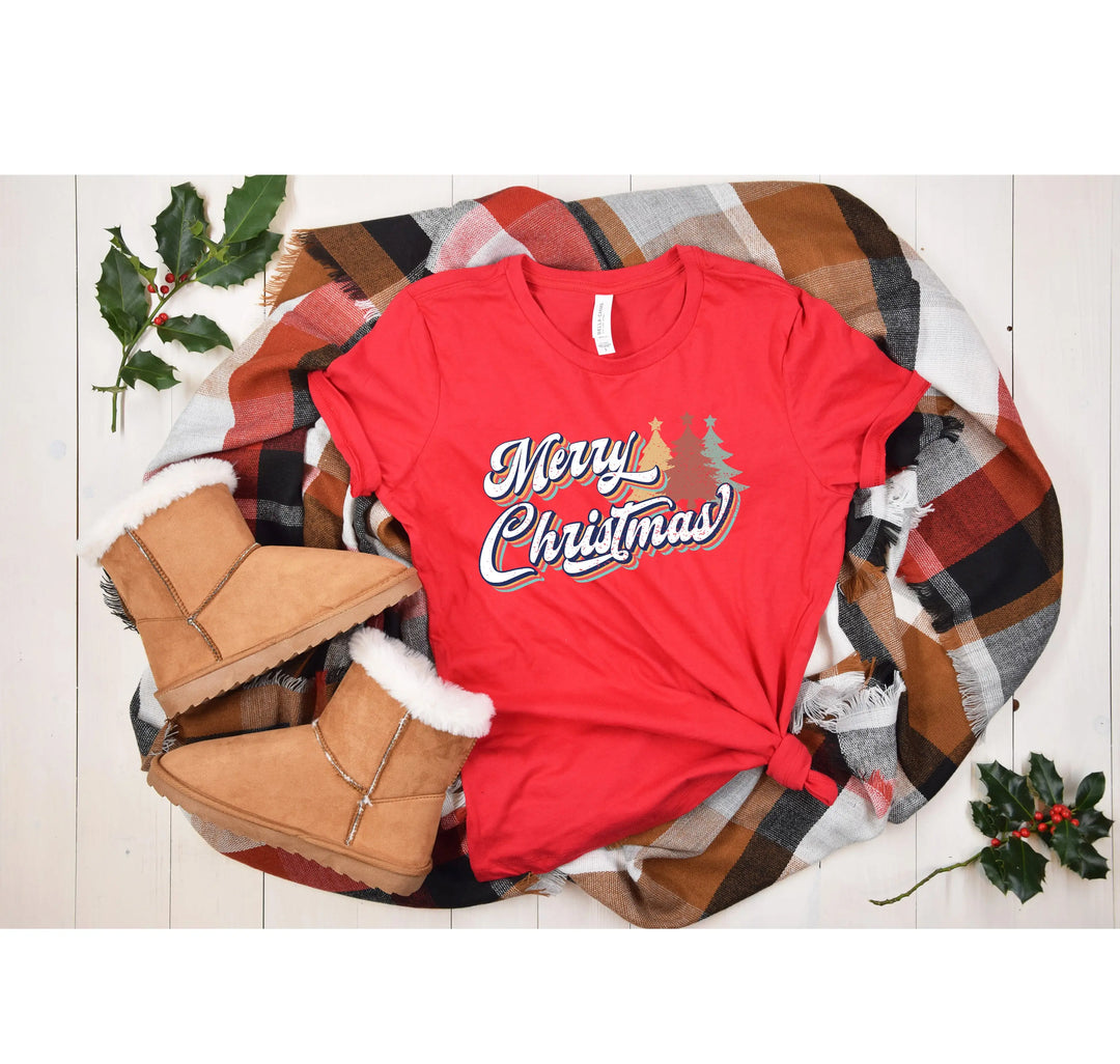 Merry Shirts | Vintage Retro Christmas Family Tee Shirtprintingcenter