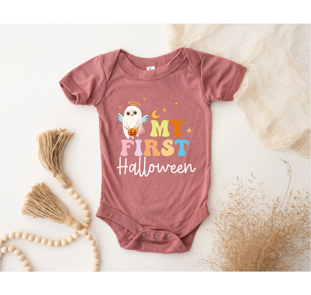 My First Halloween Bodysuit - Funny Baby & Family Halloween Outfit Shirtprintingcenter