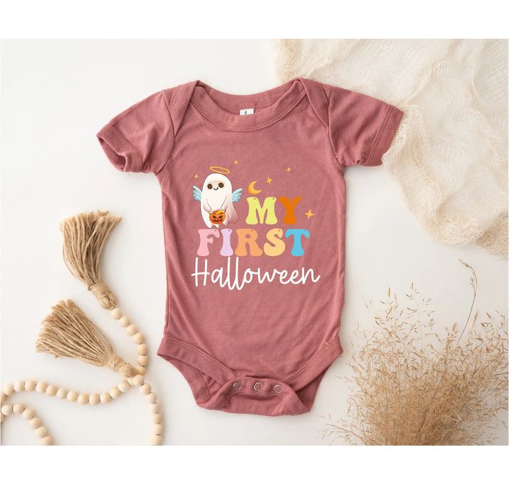 My First Halloween Bodysuit - Funny Baby & Family Halloween Outfit Shirtprintingcenter