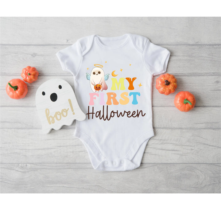 My First Halloween Bodysuit - Funny Baby & Family Halloween Outfit Shirtprintingcenter