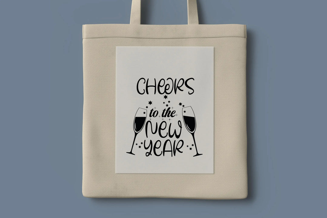 New Year 2025 DTF Transfers | Cheers to the New Year DTF