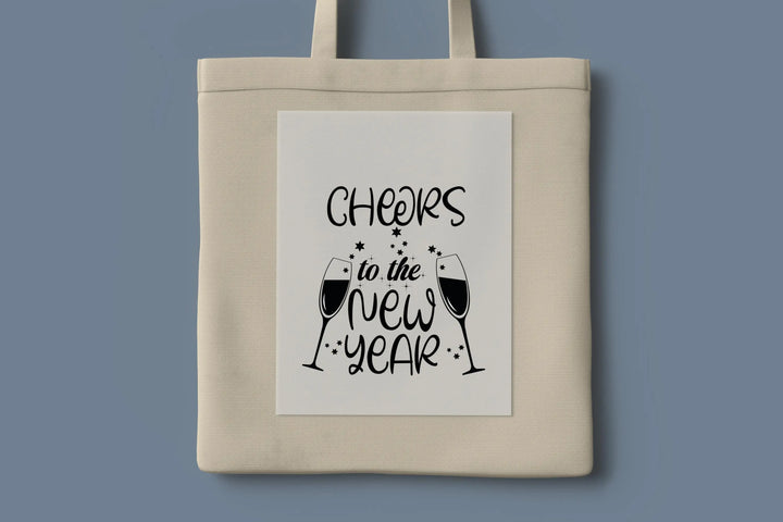 New Year 2025 DTF Transfers | Cheers to the New Year DTF