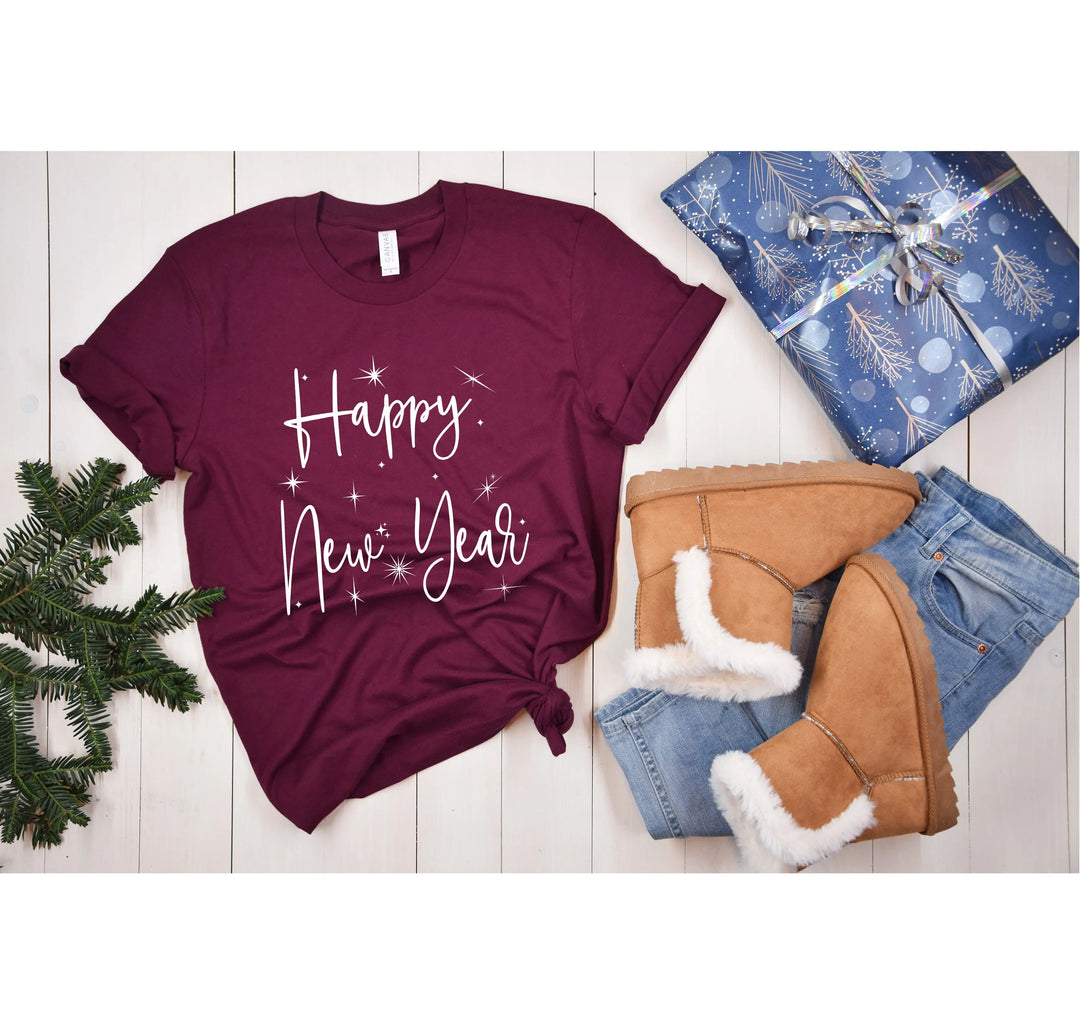 New Year 2025 Shirt | Happy New Year Tee Shirtprintingcenter