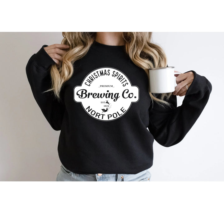 North Pole Brewing Co. Sweatshirts | North Pole Sweatshirts | Family Christmas Gift Shirtprintingcenter
