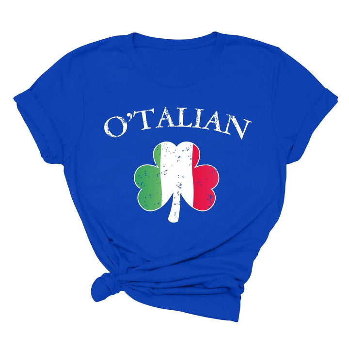 O'Talian Shirt - Shamrock & Irish Italian St. Patrick's Day Tee Shirtprintingcenter