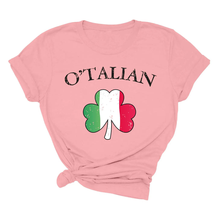 O'Talian Shirt - Shamrock & Irish Italian St. Patrick's Day Tee Shirtprintingcenter