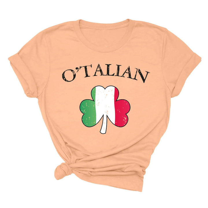 O'Talian Shirt - Shamrock & Irish Italian St. Patrick's Day Tee Shirtprintingcenter