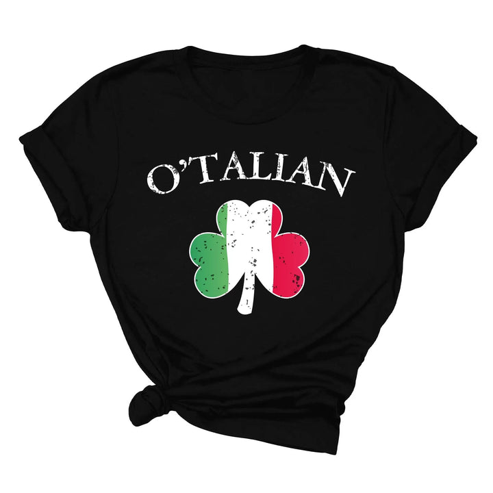 O'Talian Shirt - Shamrock & Irish Italian St. Patrick's Day Tee Shirtprintingcenter