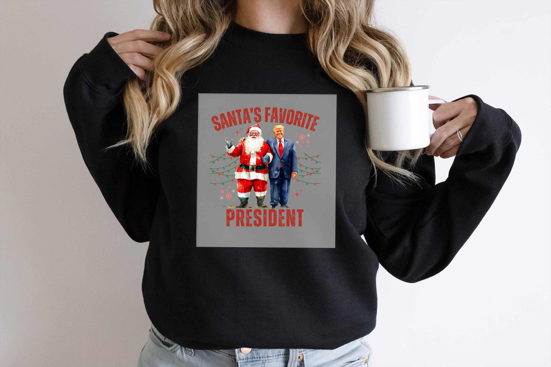 Santa's Favorite President DTF | Christmas Trump DTF Transfer