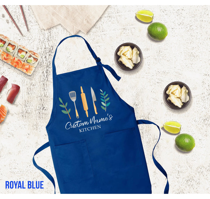 Personalized Apron with Pockets - Custom Men’s Apron | Gift for Him Shirtprintingcenter