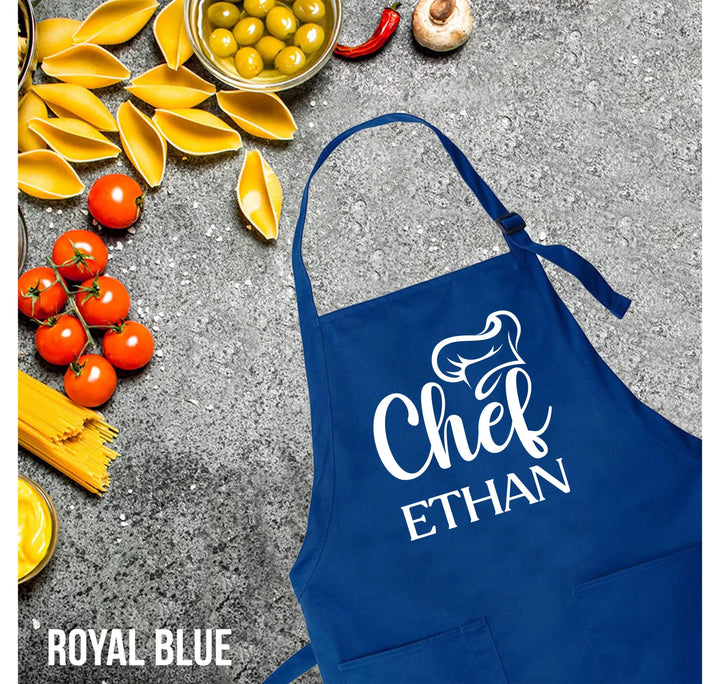 Personalized Kitchen Apron - Customizable Chef Apron for Men & Women Shirtprintingcenter