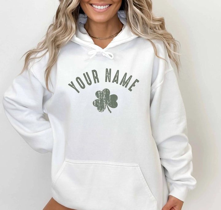 Personalized Last Name St. Patrick's Day Hoodie- Custom Irish Hoodie Shirtprintingcenter