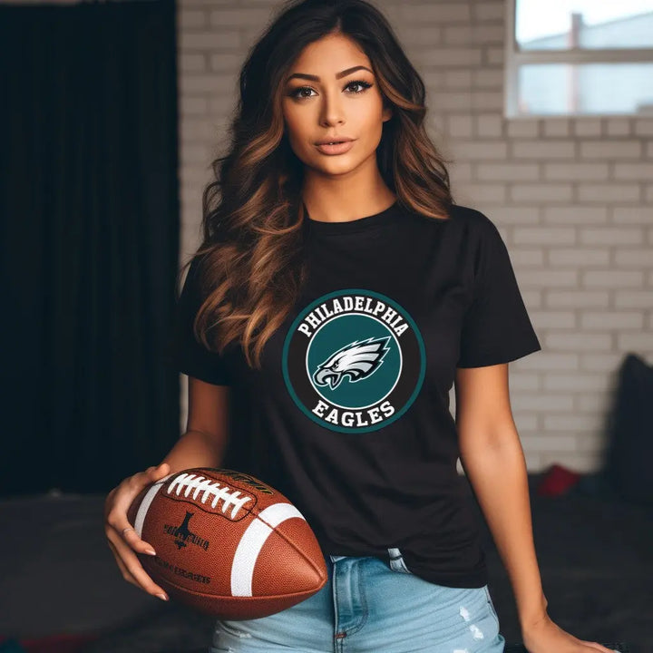 Transferencia de Pech DTF de fútbol de Filadelfia, logotipo de Philadelphia Eagle DTF