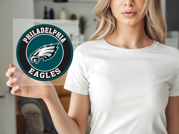 Transferencia de Pech DTF de fútbol de Filadelfia, logotipo de Philadelphia Eagle DTF