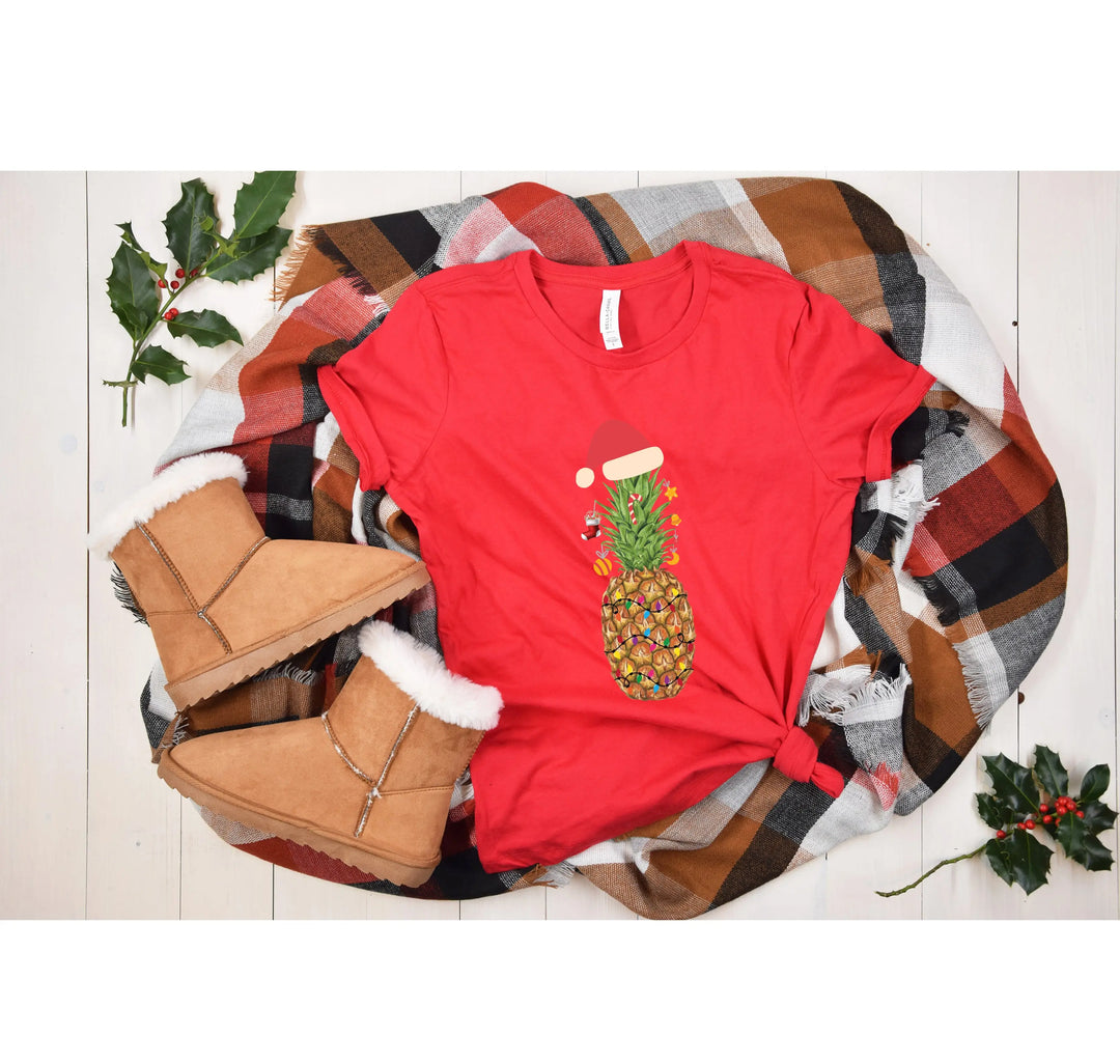 Pineapple Christmas Shirt | Christmas Vacation & Pineapple Lights Tee Shirtprintingcenter