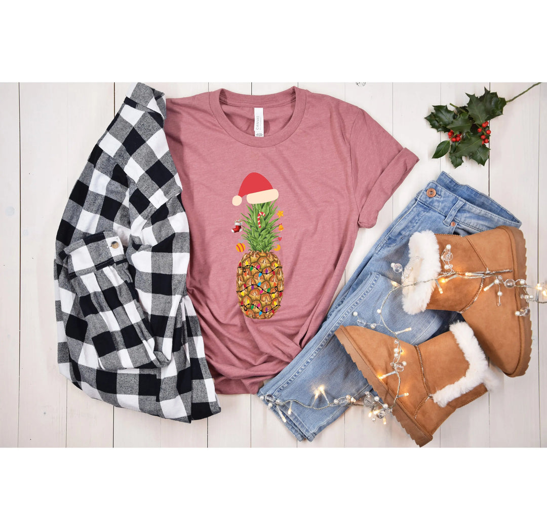 Pineapple Christmas Shirt | Christmas Vacation & Pineapple Lights Tee Shirtprintingcenter