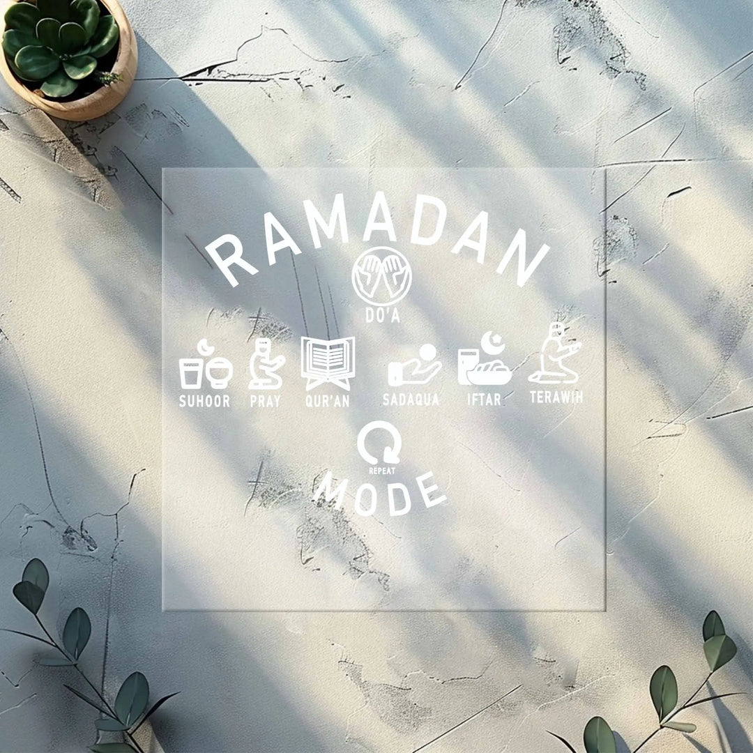 Transferencias DTF en modo Ramadán | Transferencias DTF islámicas para el hogar | Transferencias DTF de regalo para Ramadán