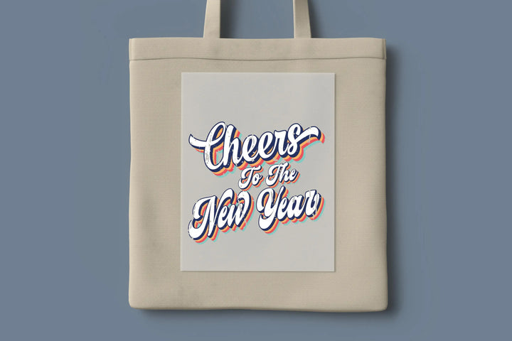 Transferencias DTF retro de Año Nuevo 2025 | ¡Saludos por el Año Nuevo DTF!