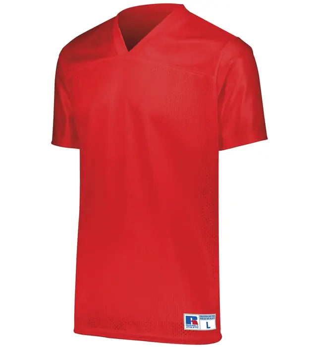 Russell Athletic - Camiseta de fútbol bandera juvenil lisa - R0593B