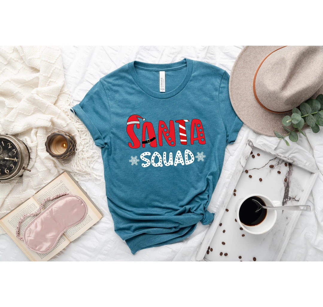 Santa Squad Shirt | Family Christmas Matching Shirts Shirtprintingcenter