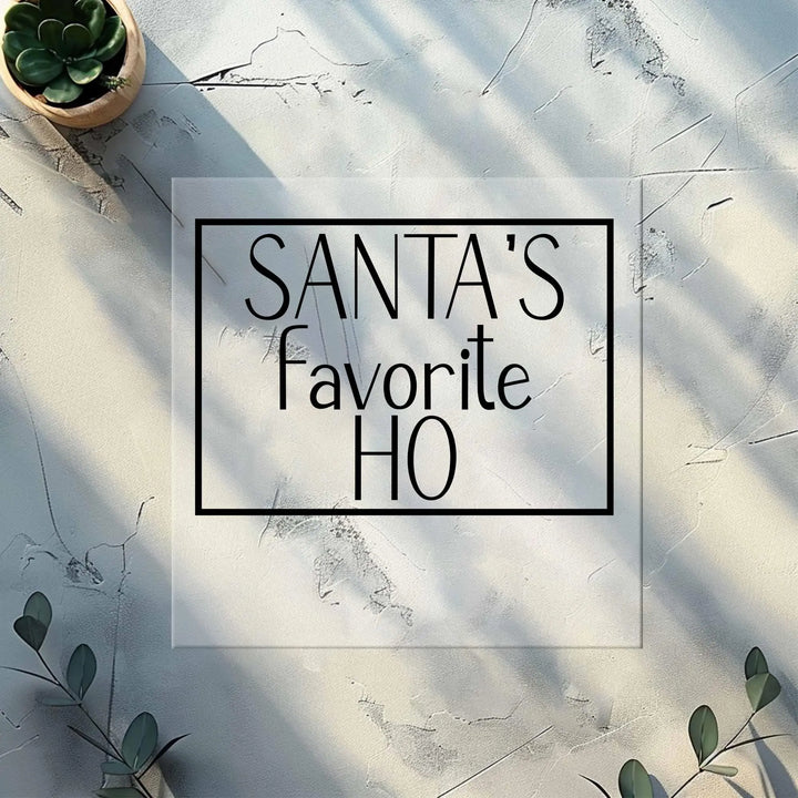 Transferencias DTF de la pareja favorita de Papá Noel | Pareja DTF navideña de Papá Noel y la Sra. Claus