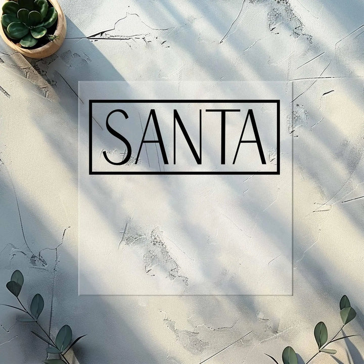 Transferencias DTF de la pareja favorita de Papá Noel | Pareja DTF navideña de Papá Noel y la Sra. Claus