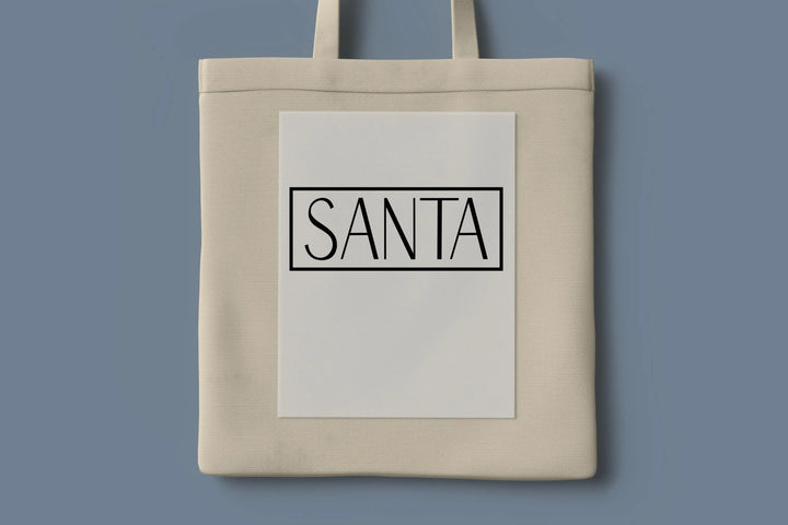 Transferencias DTF de la pareja favorita de Papá Noel | Pareja DTF navideña de Papá Noel y la Sra. Claus