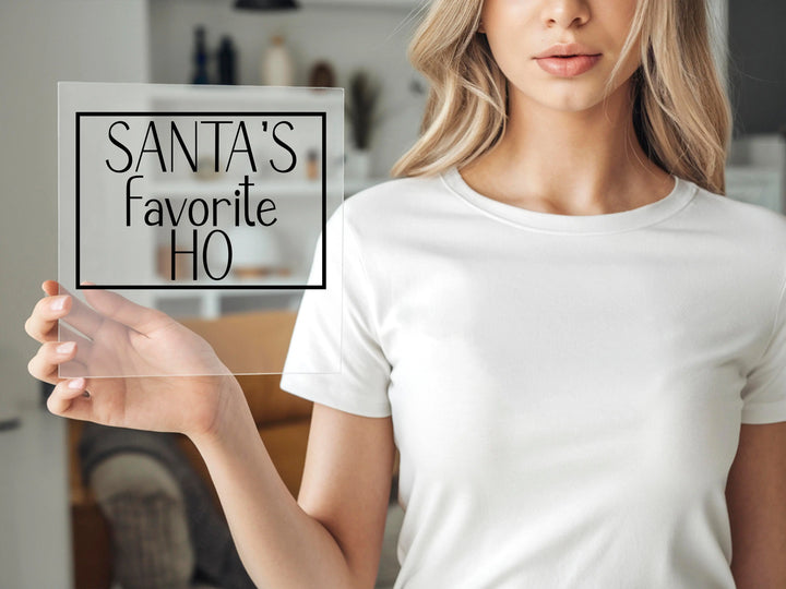 Transferencias DTF de la pareja favorita de Papá Noel | Pareja DTF navideña de Papá Noel y la Sra. Claus