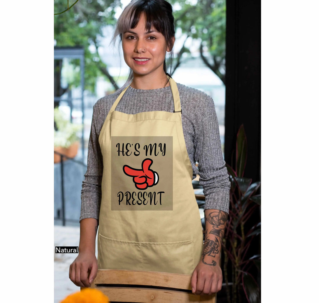 Transferencias "Ella es mi regalo" y "Él es mi presente" | Pareja divertida de Navidad DTF