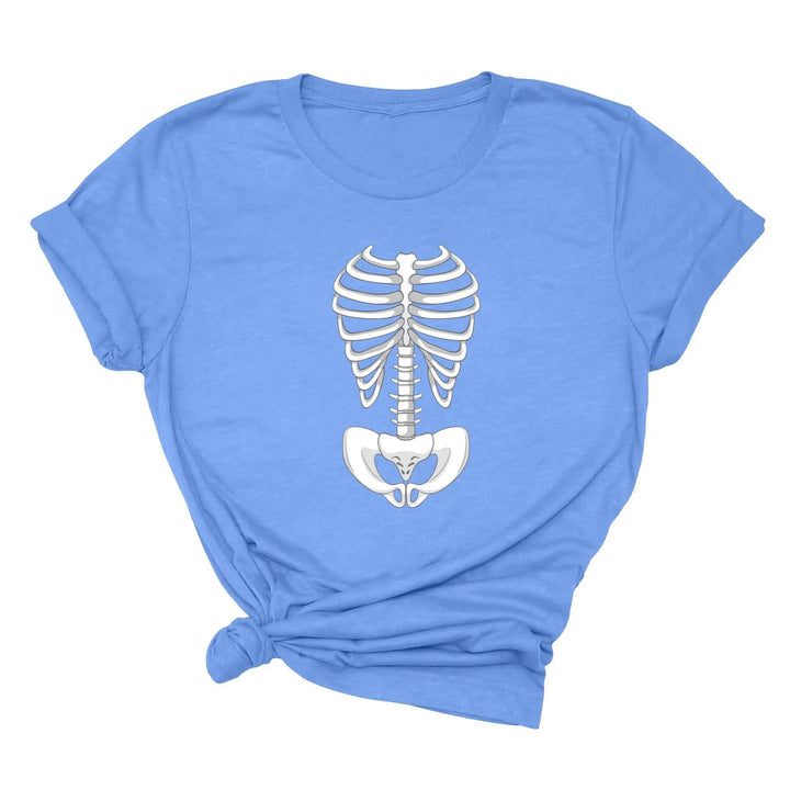 Skeleton Bones Rib Cage Shirt – Halloween Costume & Party Tee Shirtprintingcenter