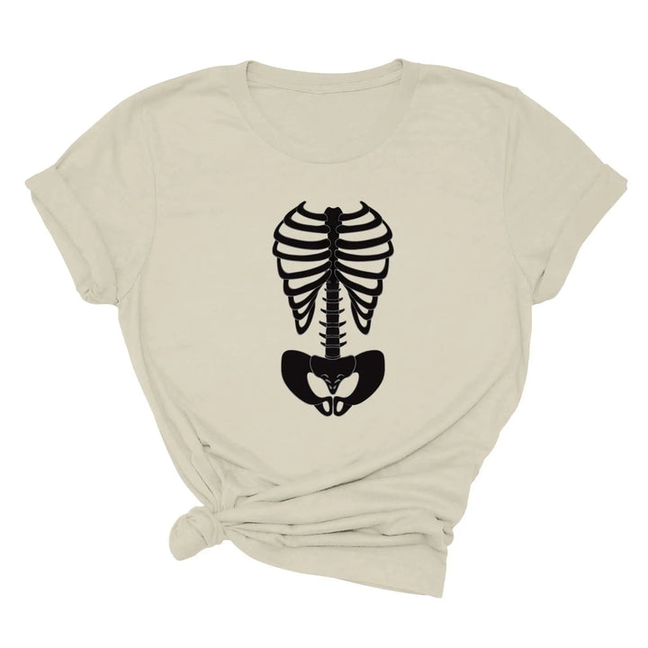 Skeleton Bones Rib Cage Shirt – Halloween Costume & Party Tee Shirtprintingcenter