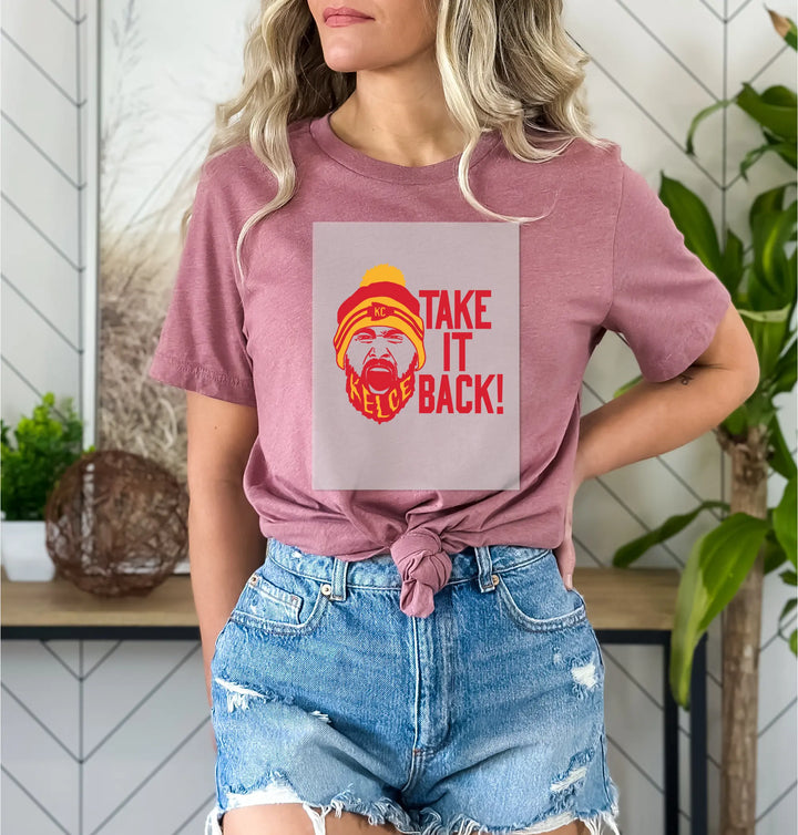 Transferencia de DTF de los Chiefs de Kelce de Take It Back