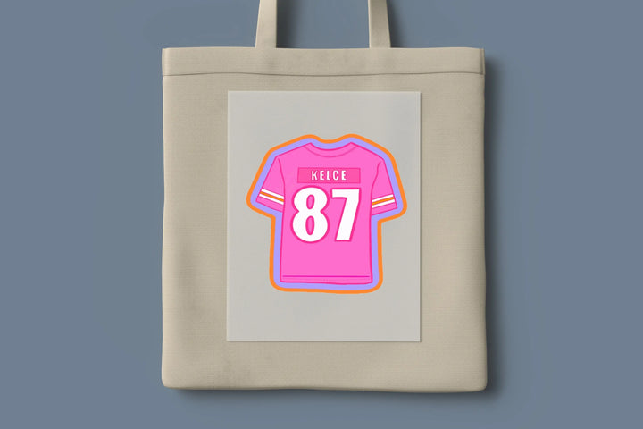 Transferencia de Taylor Kelce 87 Chiefs Era DTF, Transferencia de Football Swelce 87 DTF