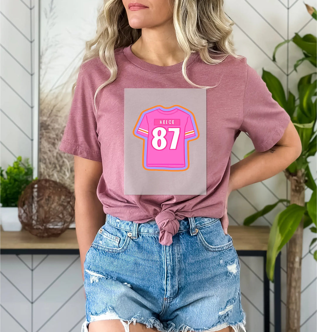 Transferencia de Taylor Kelce 87 Chiefs Era DTF, Transferencia de Football Swelce 87 DTF